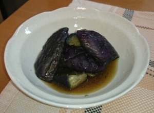 Deep-fried eggplant with vinegar sauce.jpg